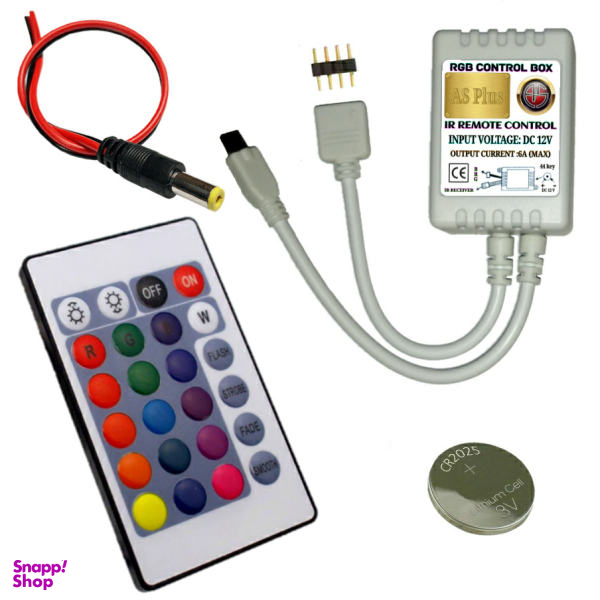 کنترل کننده ریسه ال ای دی مدل As plus 24 key