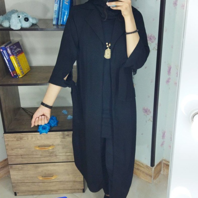 مانتو ابرو بادی مشکی تک