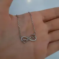 گردنبند نقره دخترانه 