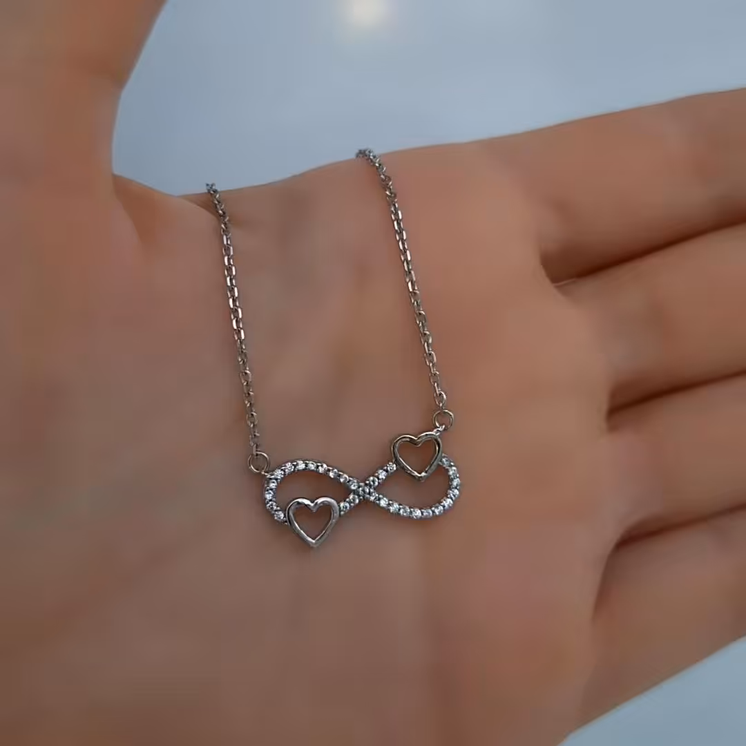 گردنبند نقره دخترانه 