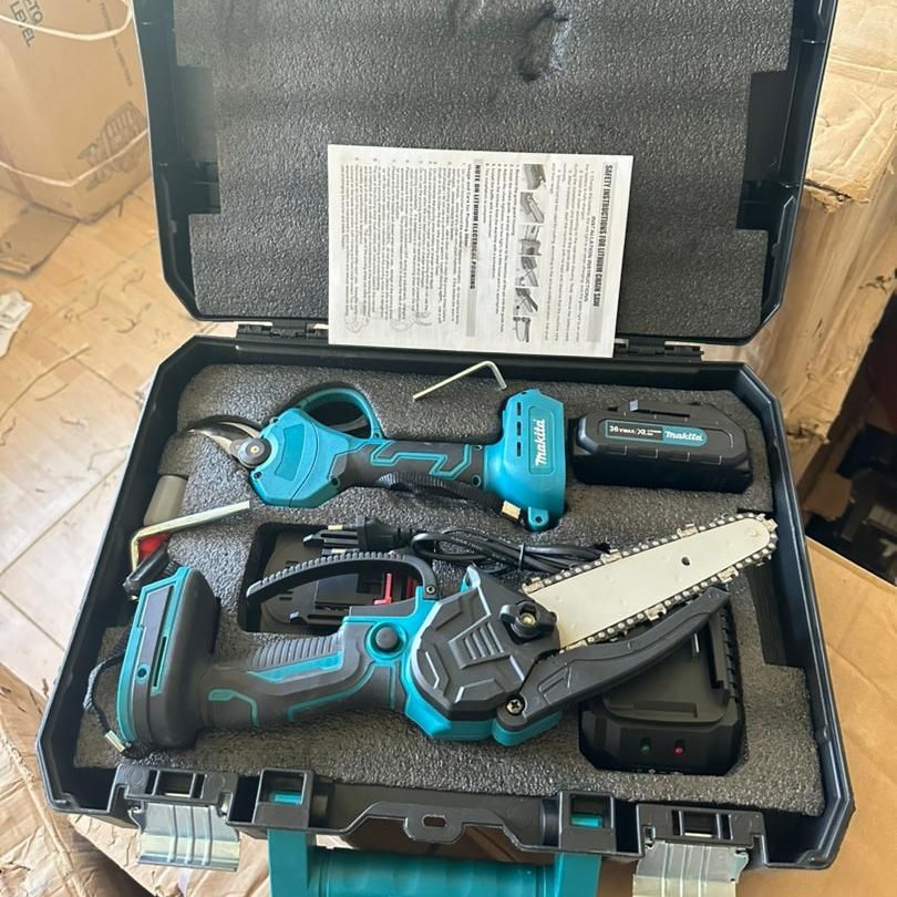 پک دوقلو باغبانی ماکیتا(قیچی و اره شارژی)