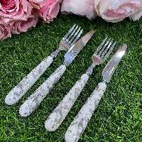 کارد چنگال سرامیکی یونیک