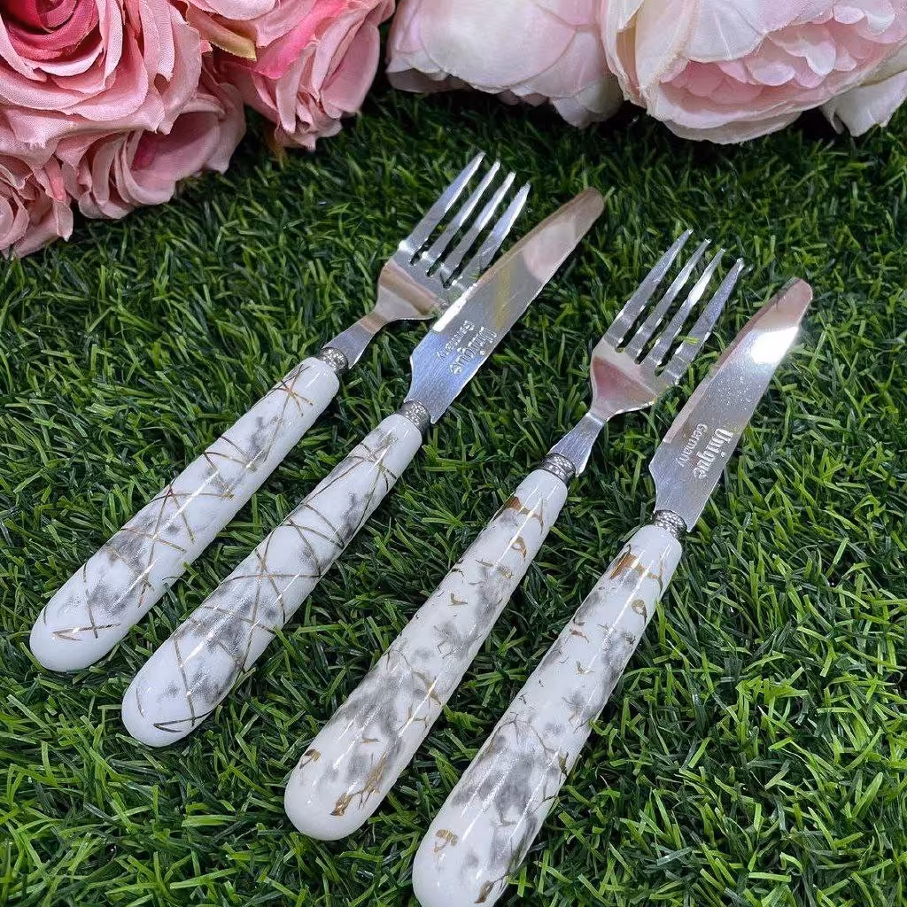 کارد چنگال سرامیکی یونیک