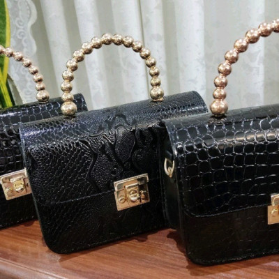 کیف مجلسی عیدانه چرم ورنی