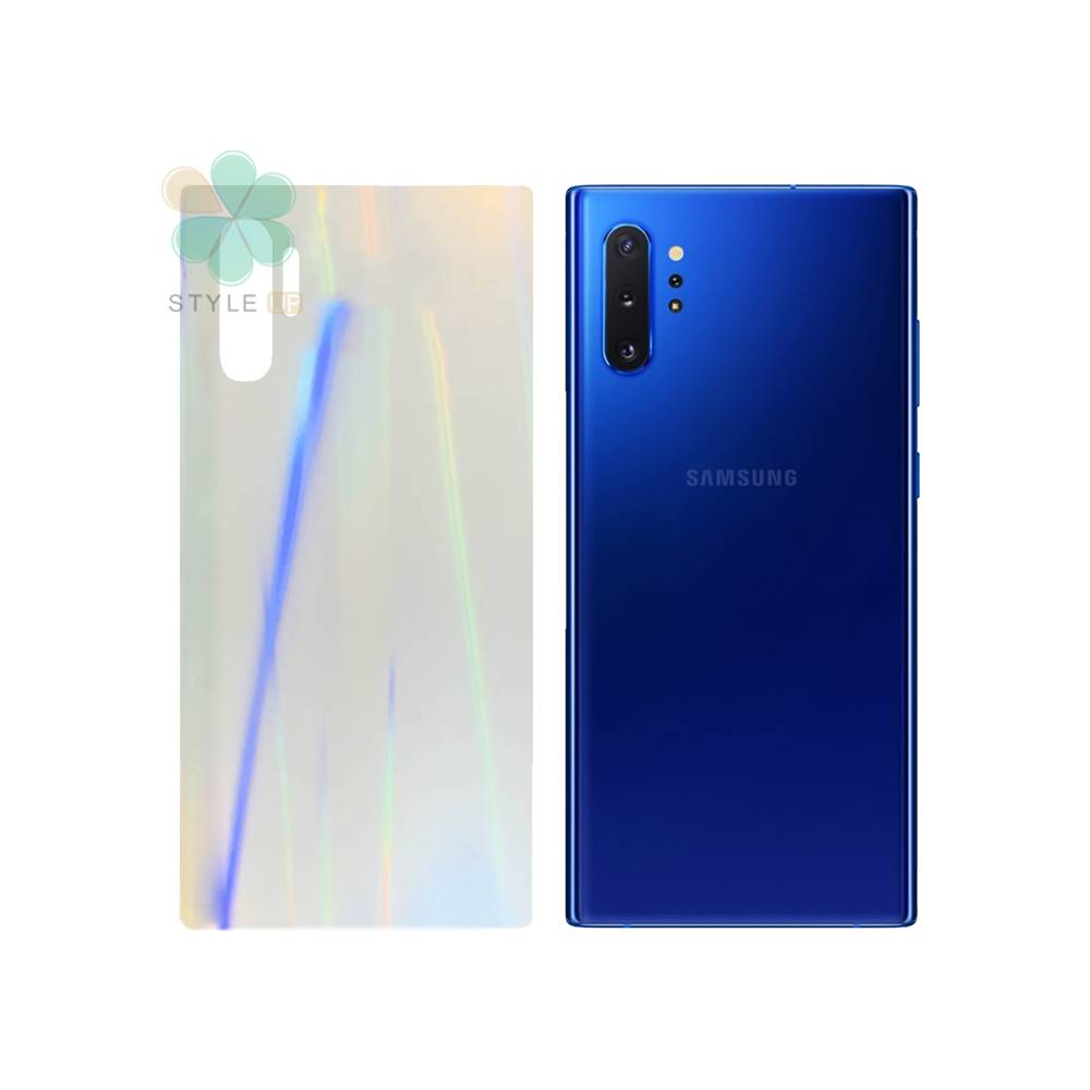 برچسب نانو پشت گوشی ‌‌‌سامسونگ Galaxy Note 10 Plus مدل رنگین کمان