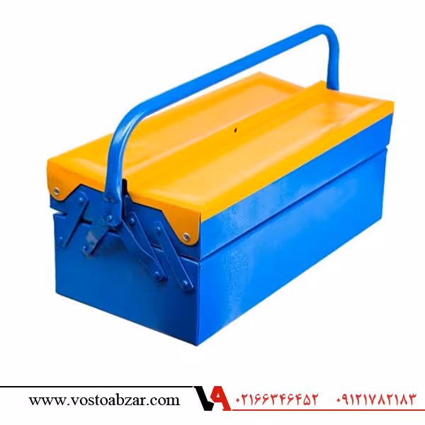 جعبه ابزار فلزی 40 سانتی متر مدل 402