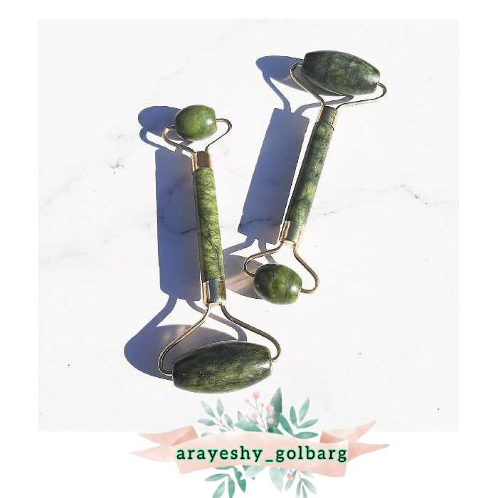 ماساژور صورت جیدرولر سنگ یشمی