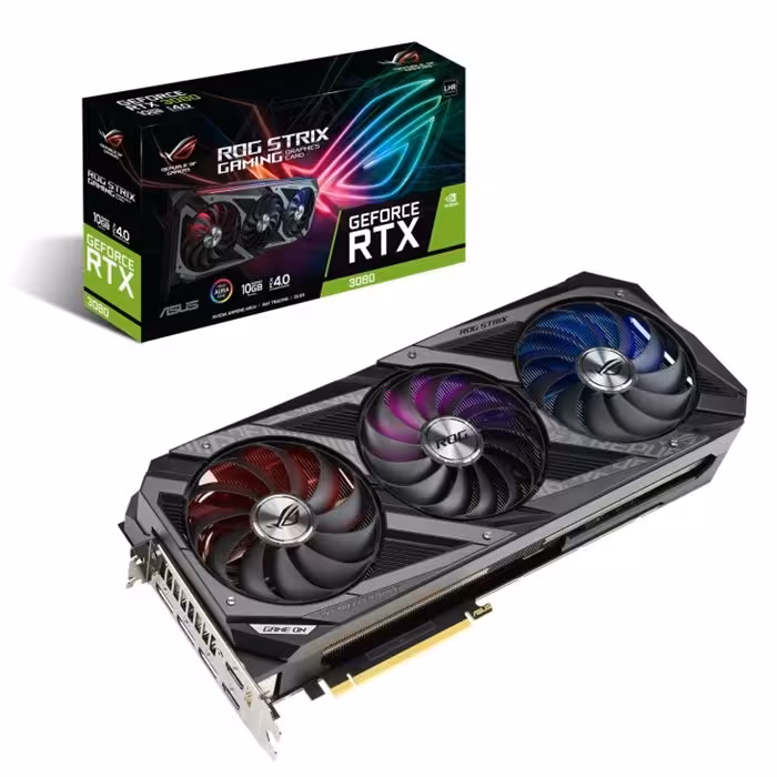 کارت گرافیک ایسوس ROG STRIX RTX 3080 10G V2 GAMING 10G