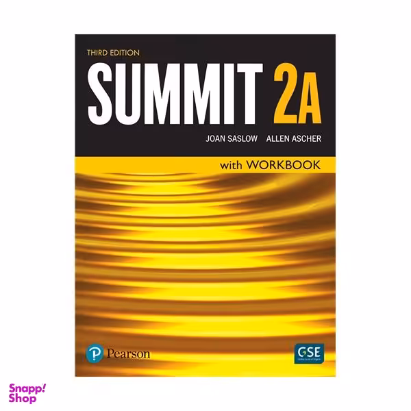 کتاب کتاب Summit 3rd 2A اثر Joan Saslow انتشارات Pearson
