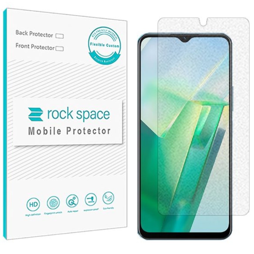 گلس مات نانو و ضد ضربه گوشی ویوو T2x برند راک اسپیس   