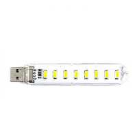 چراغ LED هشت تایی USB دارای قاب محافظ   (ارسال رایگان)