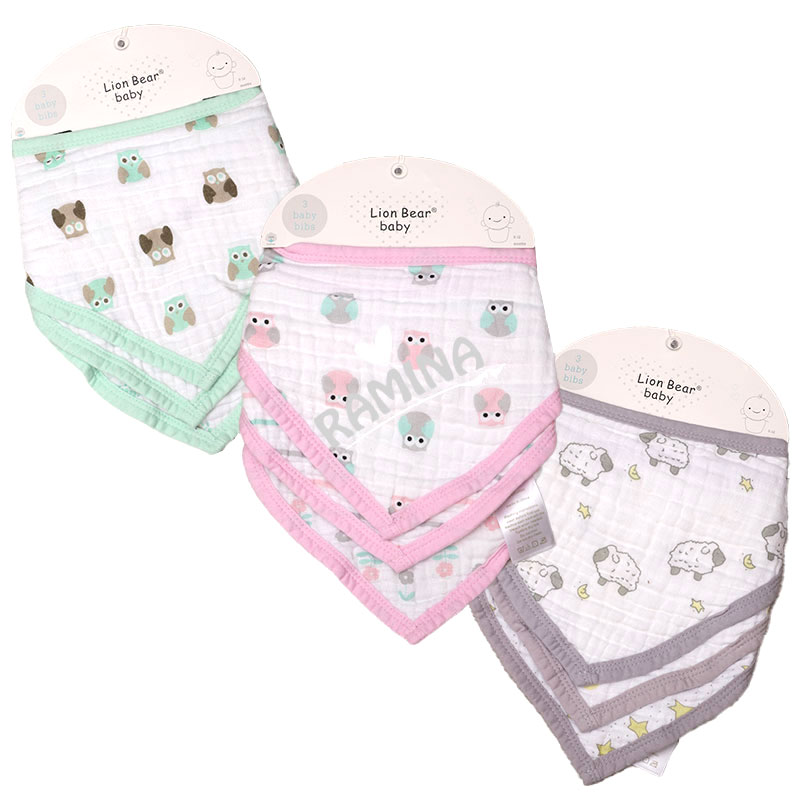 پیشبند دستمال گردنی 3 عددی لیون بیر Lion Bear