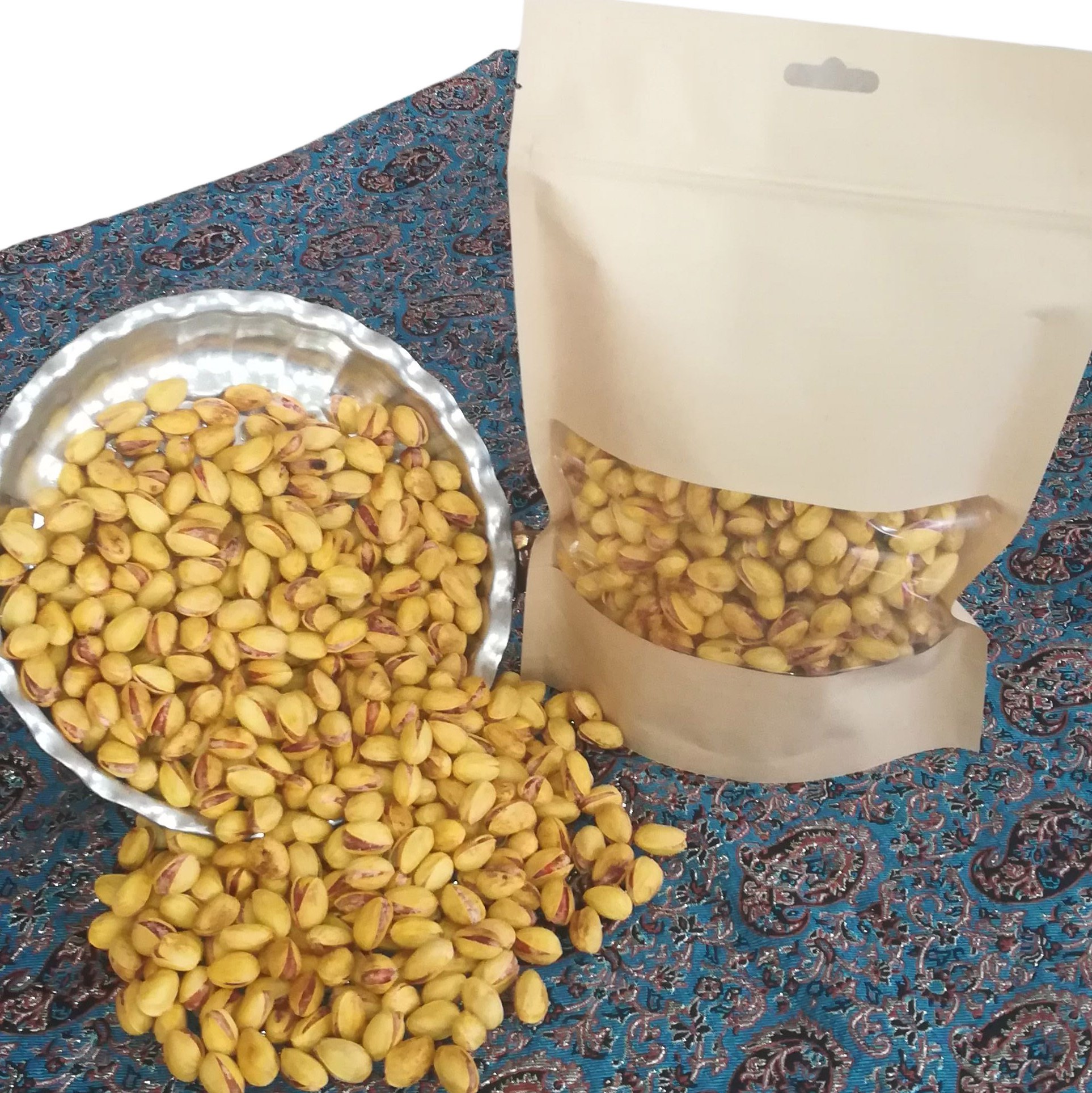 پسته شور احمدآقایی تازه یک و نیم کیلو نوق رفسنجان