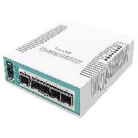 سوئیچ 5 پورت میکروتیک مدل CRS106-1C-5S