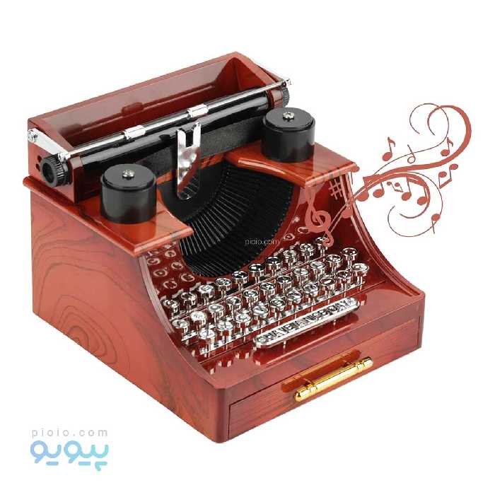موزیکال باکس دکوری و جاجواهری ماشین تایپ