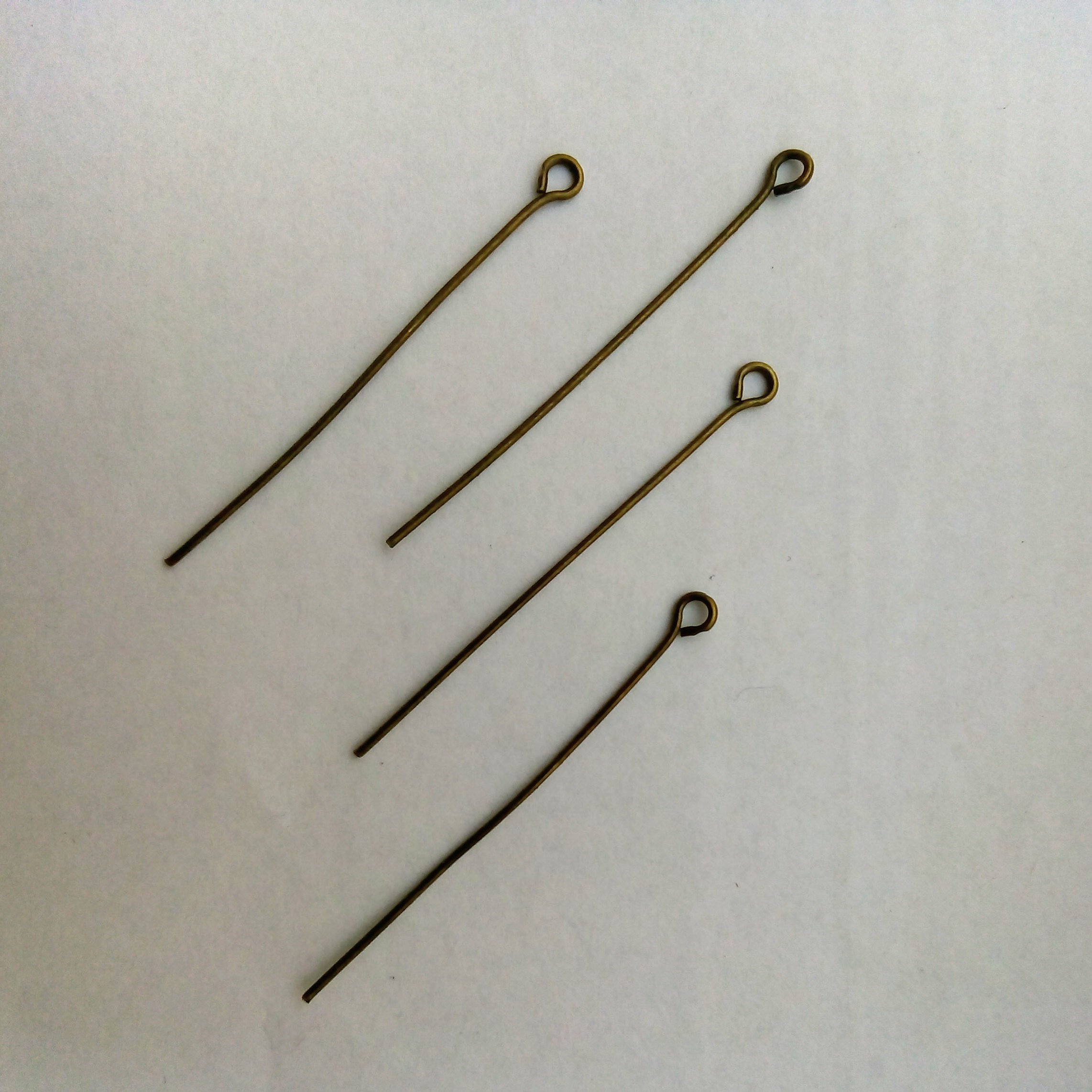 میخ ته حلقه برنزی(بسته 10 عددی)