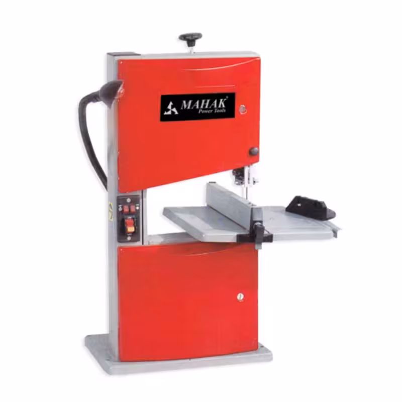 اره فلکه ای 9 اینچ با لیزر و چراغ محک مدل BS-230  MAHAK Band Saw Model BS-230