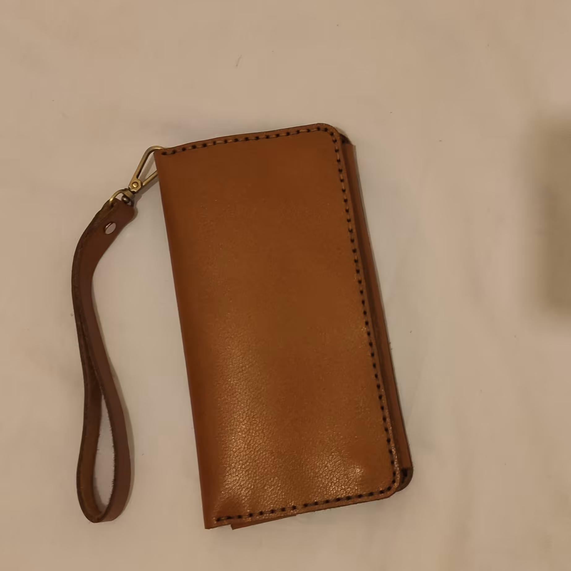 کیف پول چرم طبیعی دست دوز مردانه