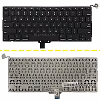 کیبرد لپ تاپ اپل MacBook Pro A1278 مشکی-اینترکوچک به همراه کلید پاور