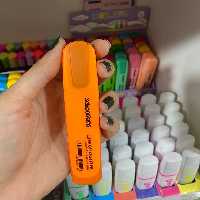 هایلایتر پاستیلی نارنجی اسکول فنس