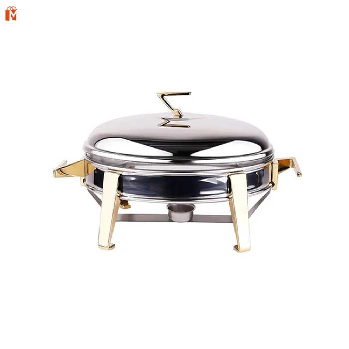 سوفله کوچک بیضی – طلایی برند ام جی اس MGS کد کالا ow-4107G