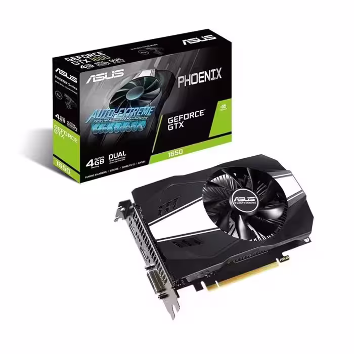 کارت گرافیک ایسوس مدل PH-GTX1650-O4G-V2 با حافظه 4 گیگابایت