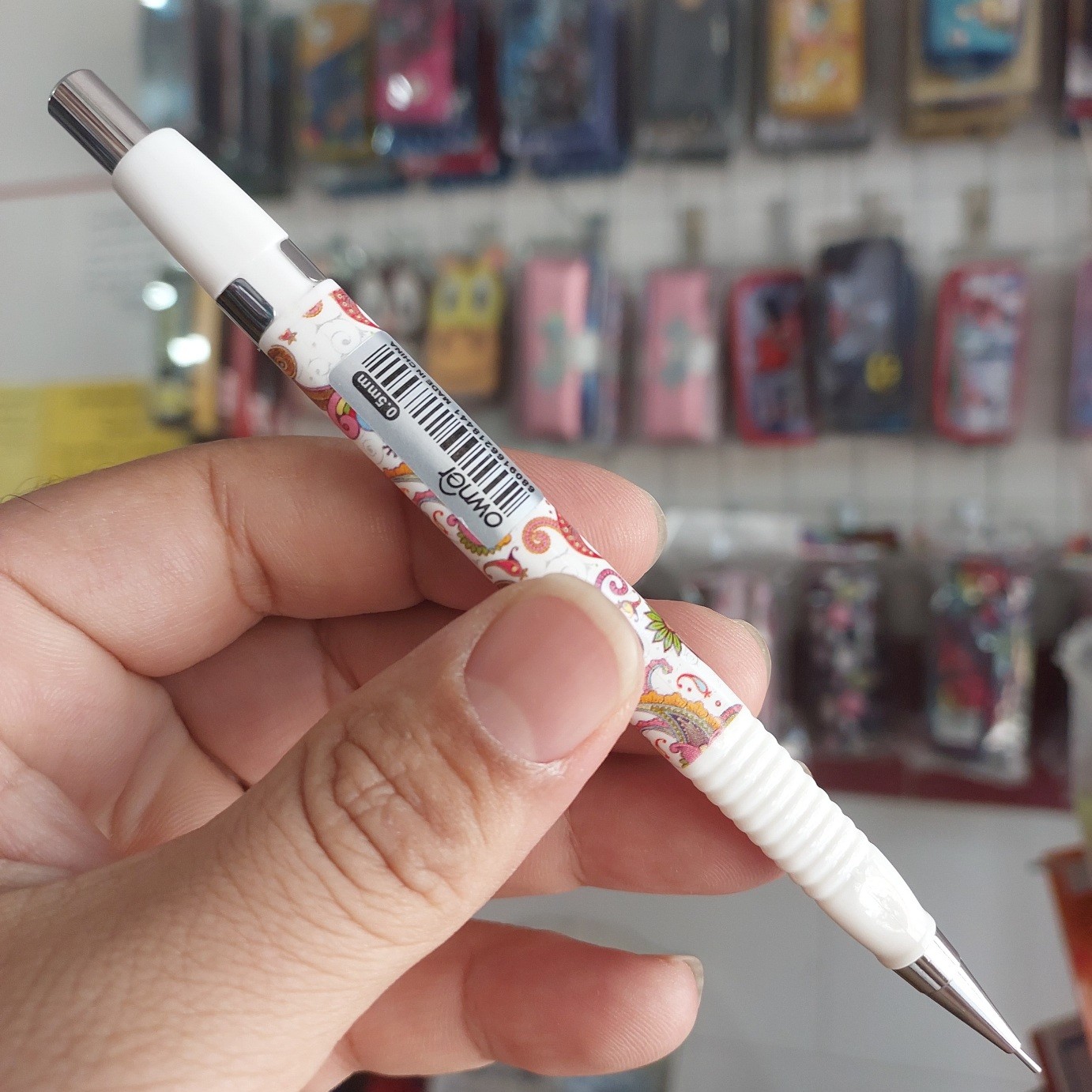 مداد نوکی اونر  9 دهم بدنه طرح دار  با طرح های زیبا