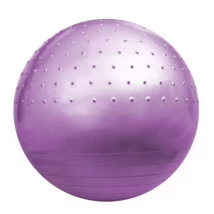 توپ بدنسازی نیم خار GYM BALL رنگ بنفش قطر 75cm