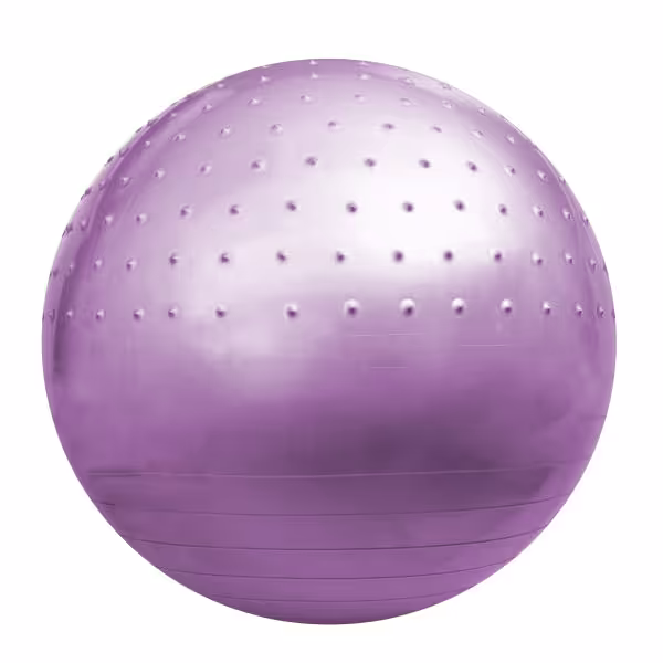 توپ بدنسازی نیم خار GYM BALL رنگ بنفش قطر 75cm