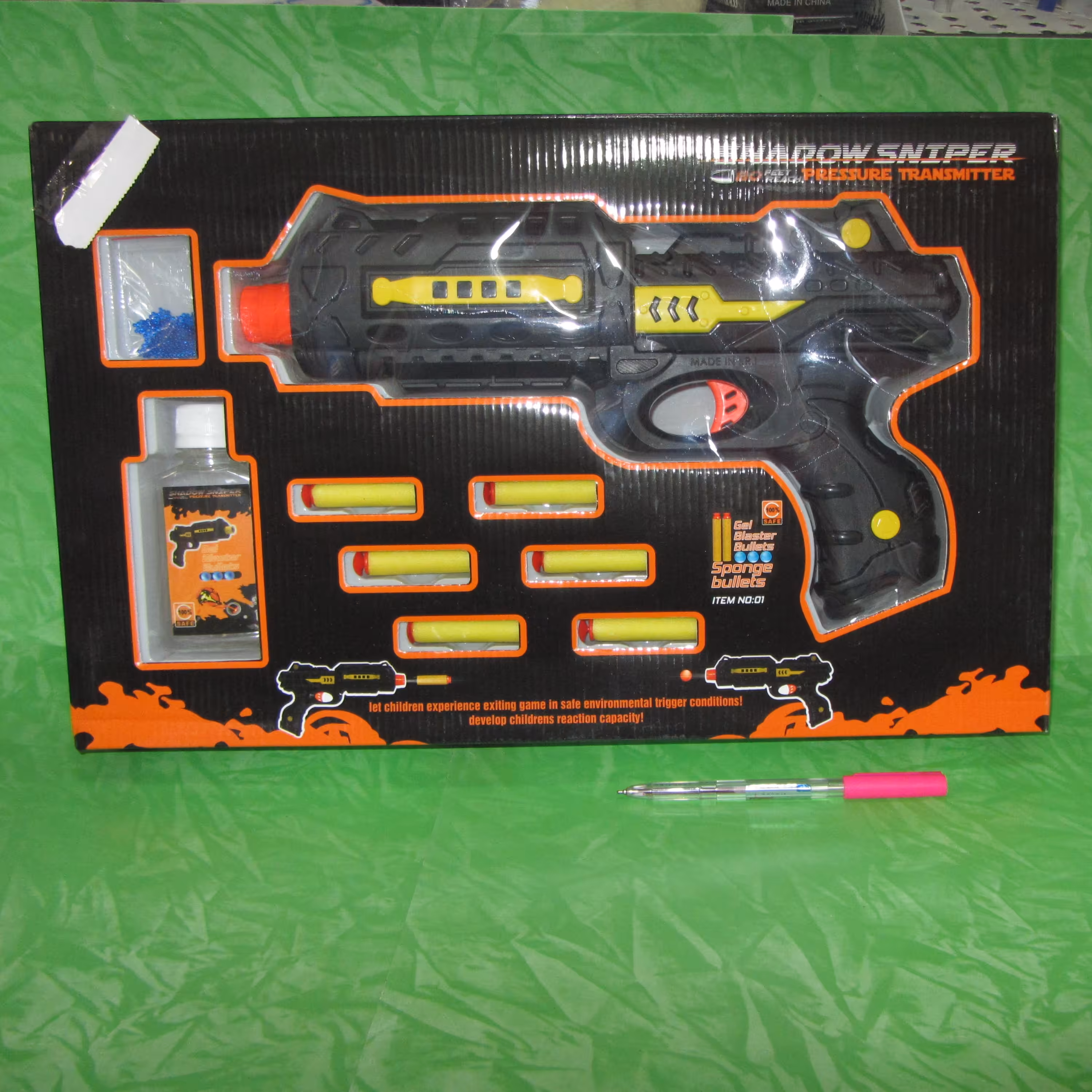 تفنگ پرتاب کننده تیر ژله ای و تیر ابری 