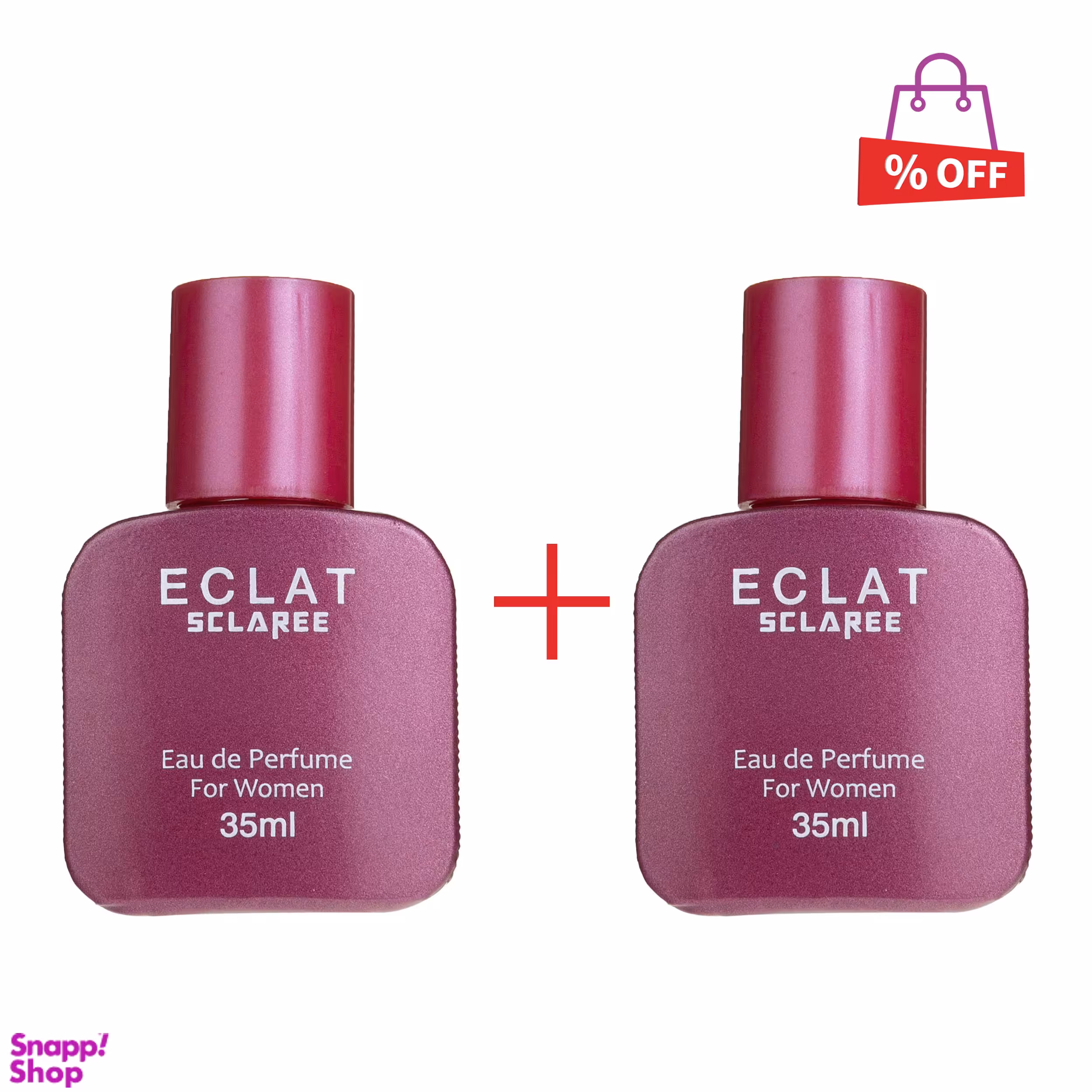 عطر جیبی زنانه اسکلاره (Sclaree) مدل Eclat حجم 35 میلی‌لیتر مجموعه 2 عددی