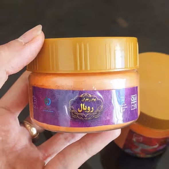 پودد زعفران 130 گرمی کاسه ای پک 5 عدد