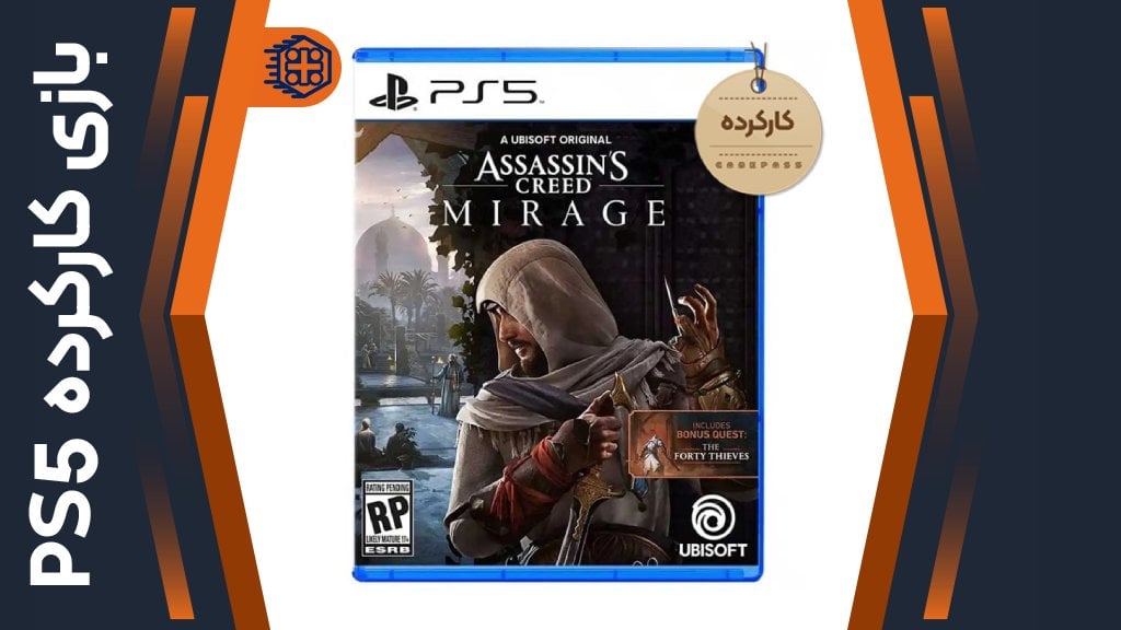 دیسک بازی Assassin’s Creed Mirage کارکرده – مخصوص PS5