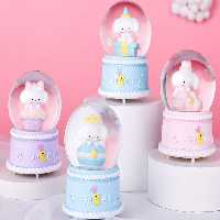 گوی چراغ دار طرح خرگوش (سایز متوسط)