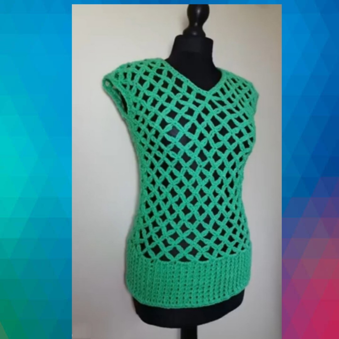 تاب زیبای بافتنی