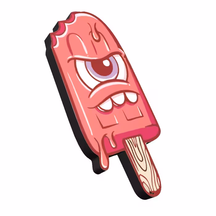 استیکر طرح خوردنی کد 15