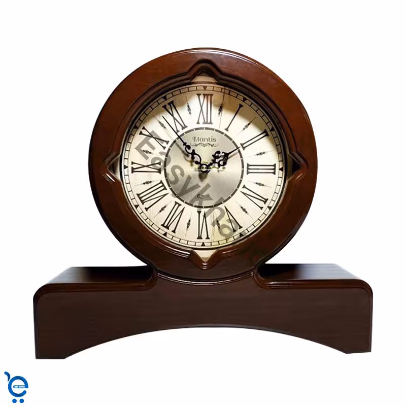 ساعت رومیزی چوبی کد 115