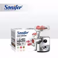 چرخ گوشت گیربکسی بدنه فلز برند سونیفر مدل sf5009