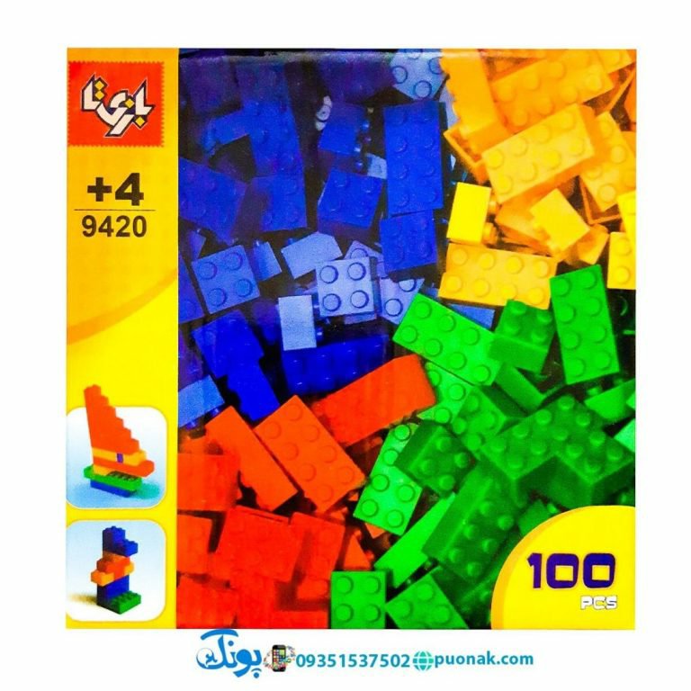 بازی فکری آموزشی لگو ریز 100 قطعه

