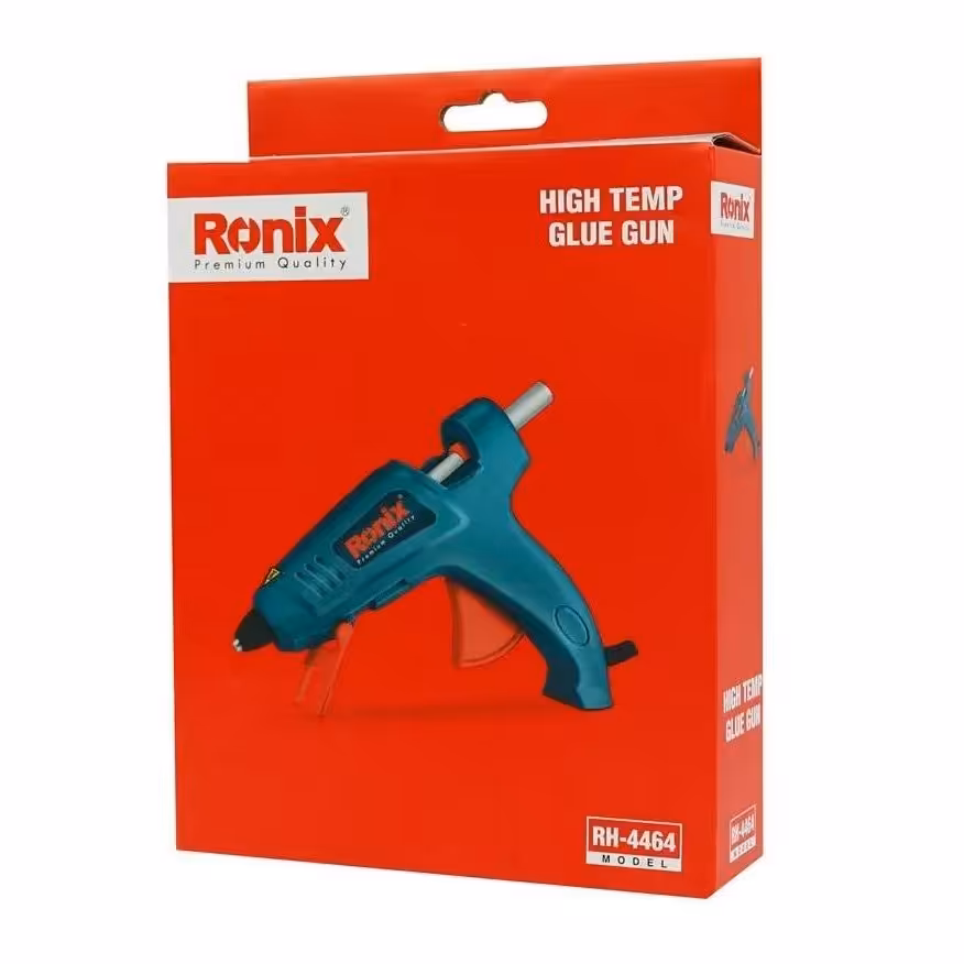 تفنگ چسب حرارتی رونیکس 40 وات جدید مدلRH-4464  سایز بزرگ