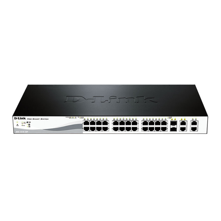 سوئیچ 28 پورت دی لینک DES-1210-28P
