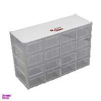 جعبه نظم دهنده ابزار سامکو مدل 16 کشو طرح کریستالی کد YP-M16-30x20x12CM