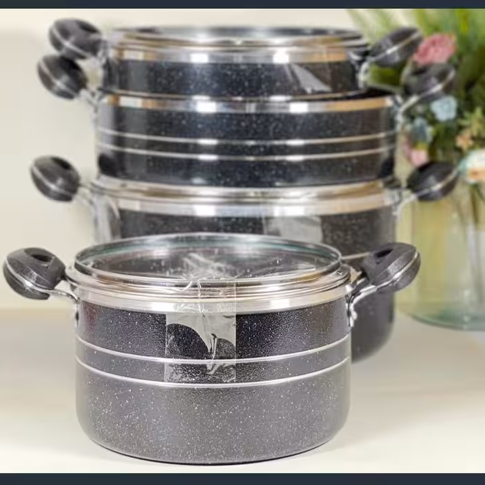 سرویس قابلمه تفلون 7 پارچ