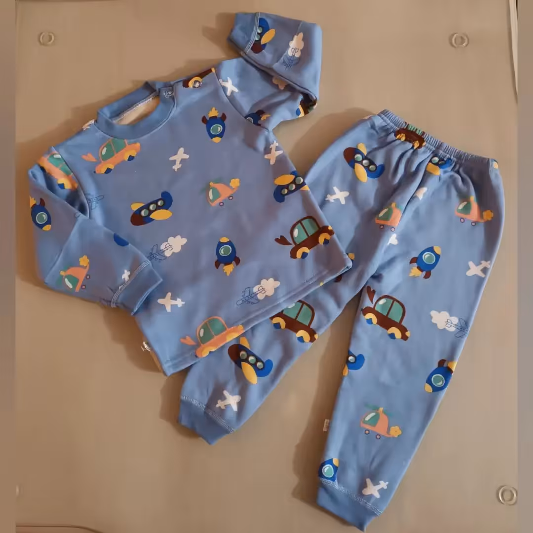 ست بلوز و شلوار تو کرکی پسرانه وارداتی