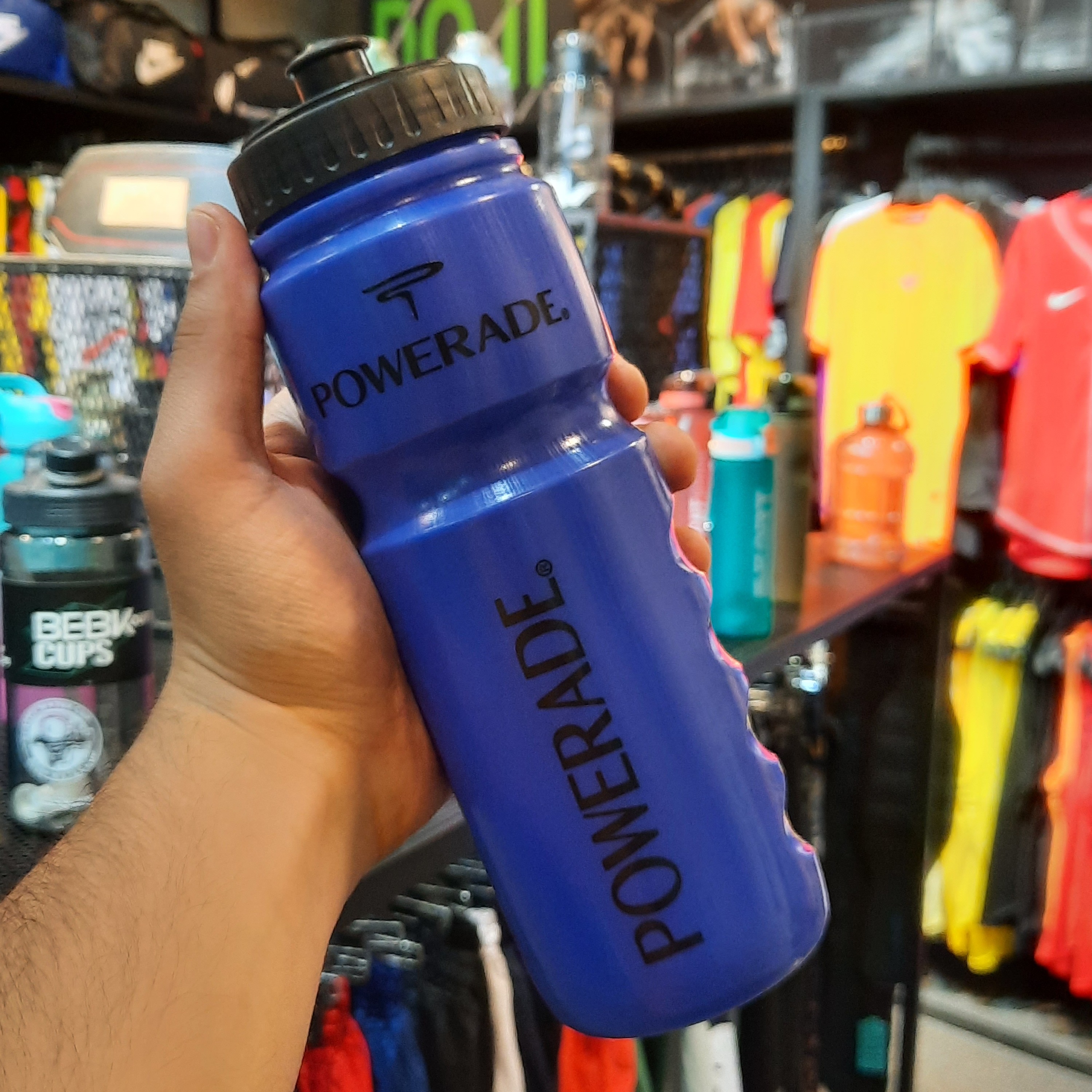قمقمه سیلیکونی power رنگ آبی کار آف خورده قیمت