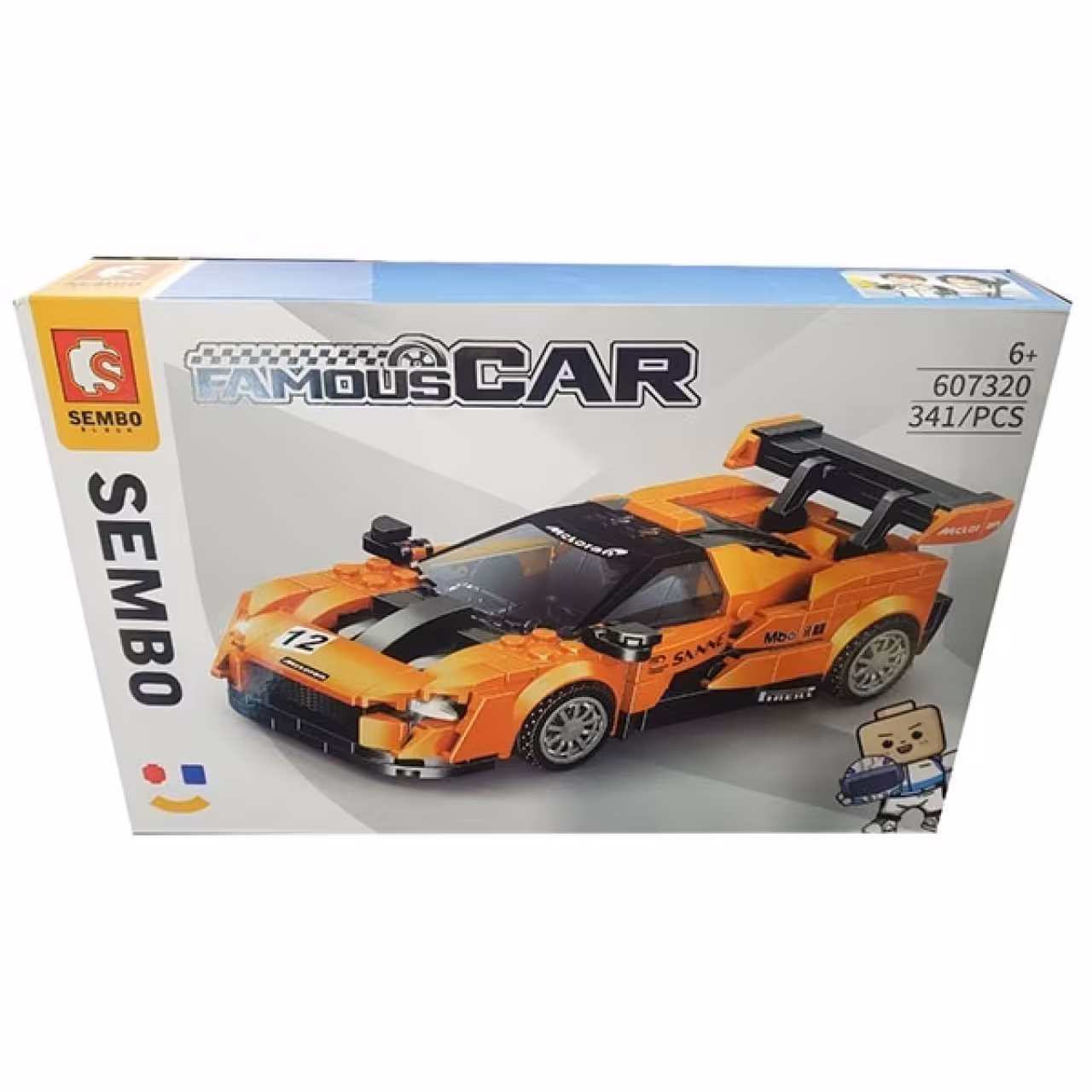 ساختنی سیمبوبلاک مدل Famous Car کد 607320