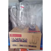 پارچ و لیوان 