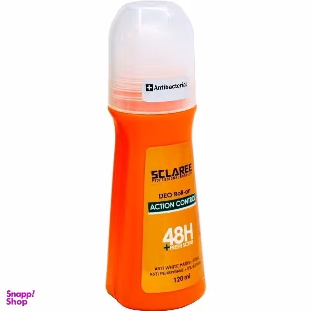 رول ضد تعریق اسکلاره مدل Action control رنگ نارنجی کد 07 حجم  120 میلی لیتر