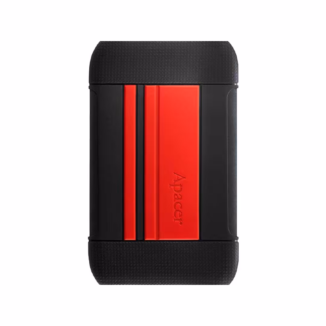 هارد اکسترنال Apacer مدل AC633 ظرفیت 1TB - مشکی قرمز