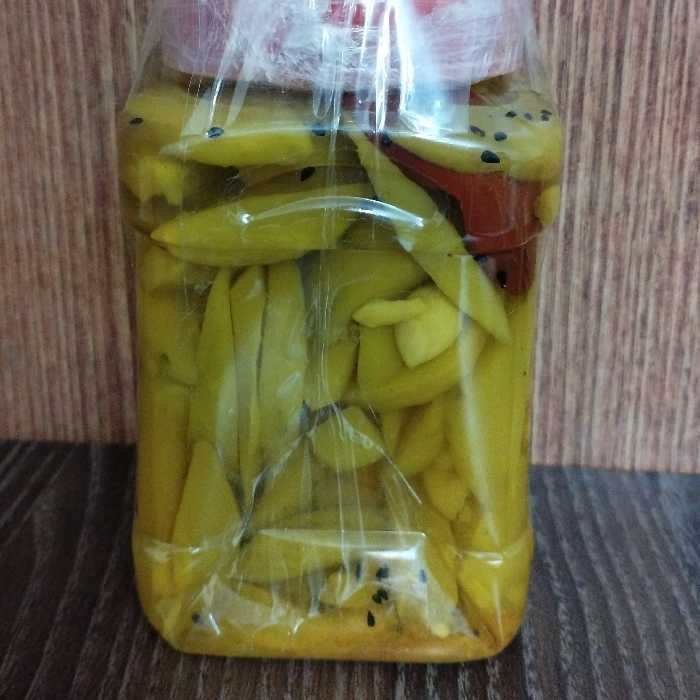 ترشی انبه رودان هرمزگان یک کیلویی